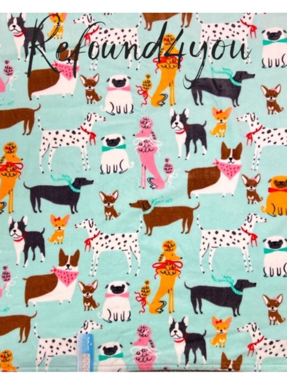 Truly  Lou - ‘Mixed Doggie Breeds’ beach towel. NWT Firm! No offers!